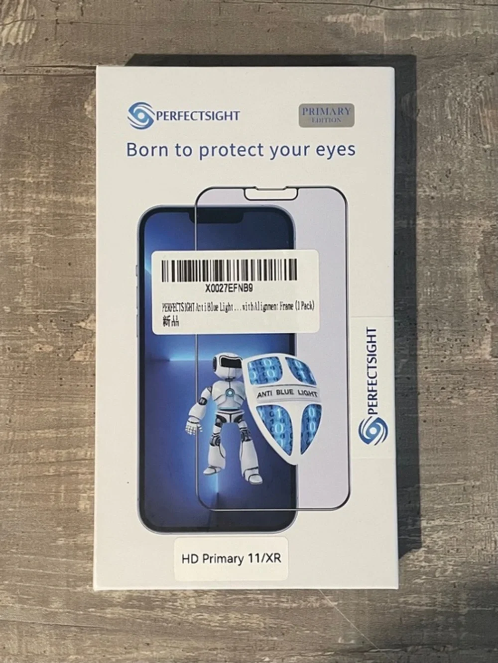 PerfectSight Anti Blue Light Tempered Glass Screen Protector Screen Size 6.1